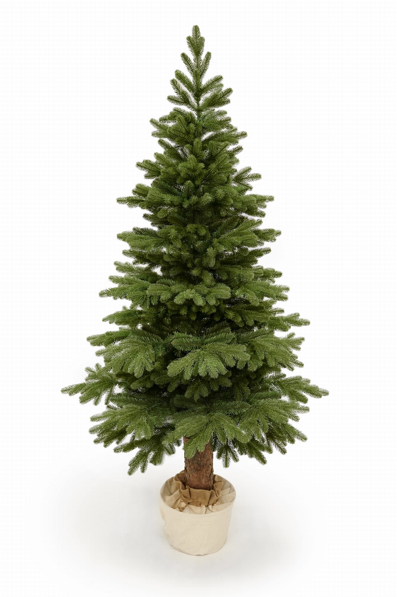 Świerk Skandynavia na pniu 220 cm PE+PVC - sztuczna choinka na pniu