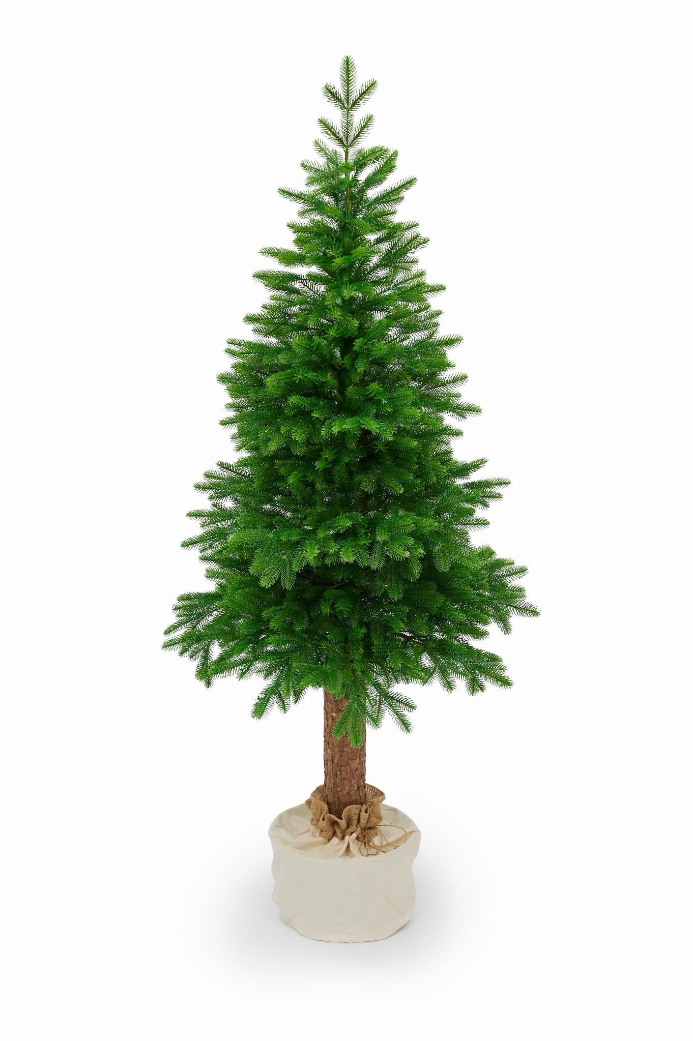 Himalajski na pniu  200 cm 100%PE - sztuczna choinka na pniu